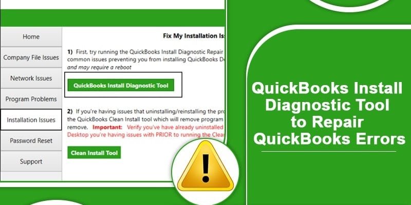 Learn how to download install and use the QuickBooks install diagnostic tool - Featuring Image