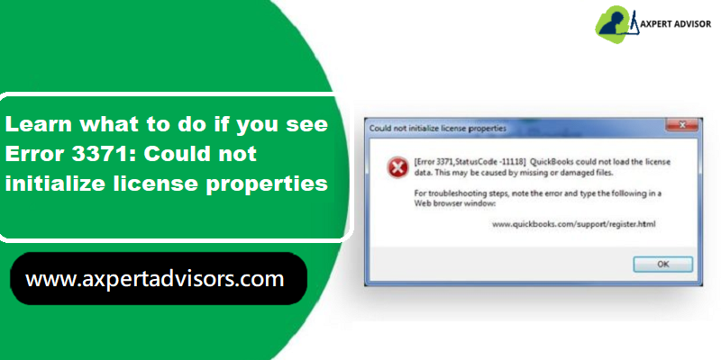 Troubleshooting QuickBooks Could Not Load The License Data (Error 3371) - Featuring Image
