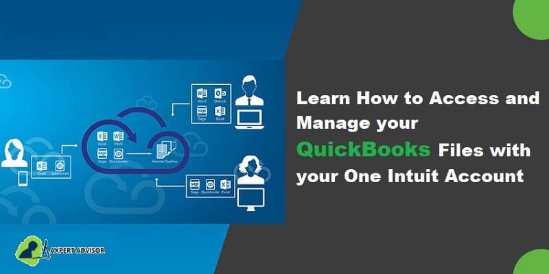 How to Access QuickBooks Desktop files with One Intuit Account - Featuring Image
