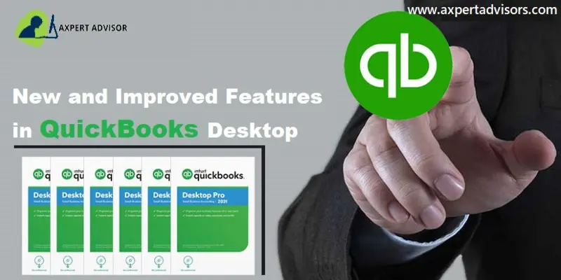 What's New and improved features in QuickBooks Desktop 2021 - Featuring Image