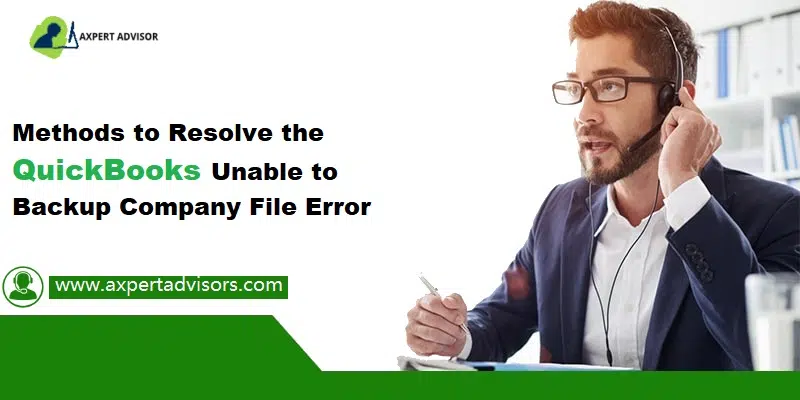 QuickBooks Backup Error