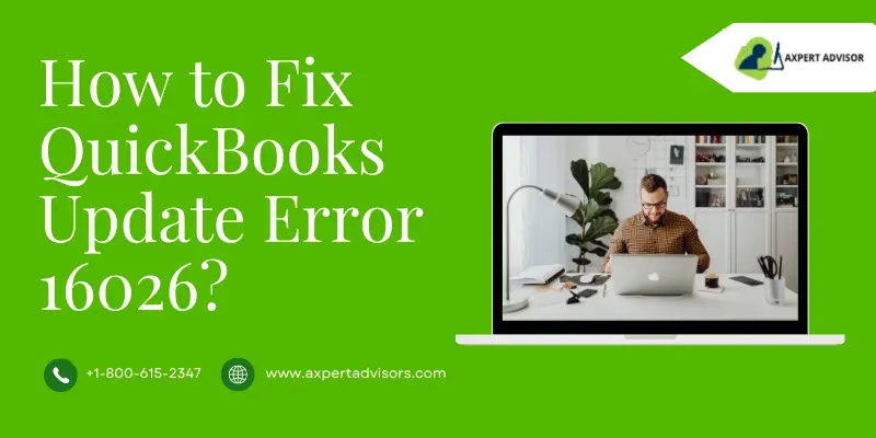 How to Fix QuickBooks Update Error 16026